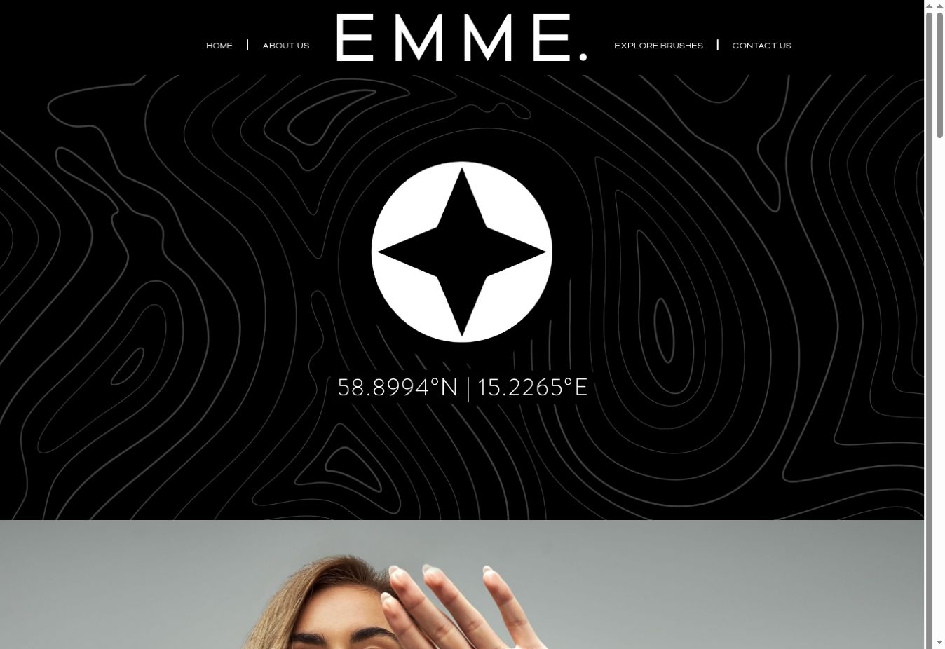 EMME website homepage